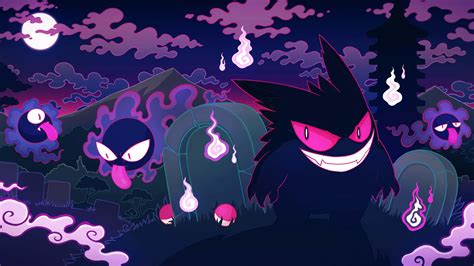 gengar wallpaper desktop